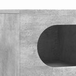 Casa si Gradina - Mobilier - Comode si corpuri - Comode - Cabinet TV Gri din beton 60 x 35 x 40 cm Lemn compozit - Infinity.ro