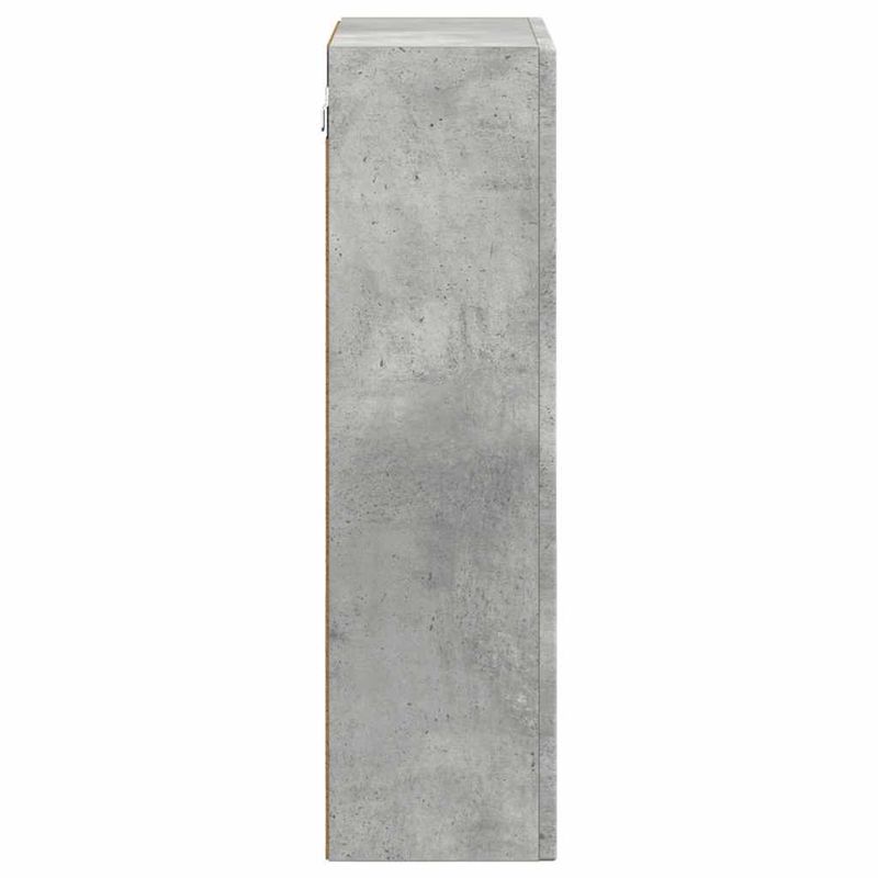 Casa si Gradina - Mobilier - Dulapuri si sifoniere - Dulapuri - Dulap suspendat Gri din beton 59 x 20 x 71.5 cm Lemn compozit - Infinity.ro