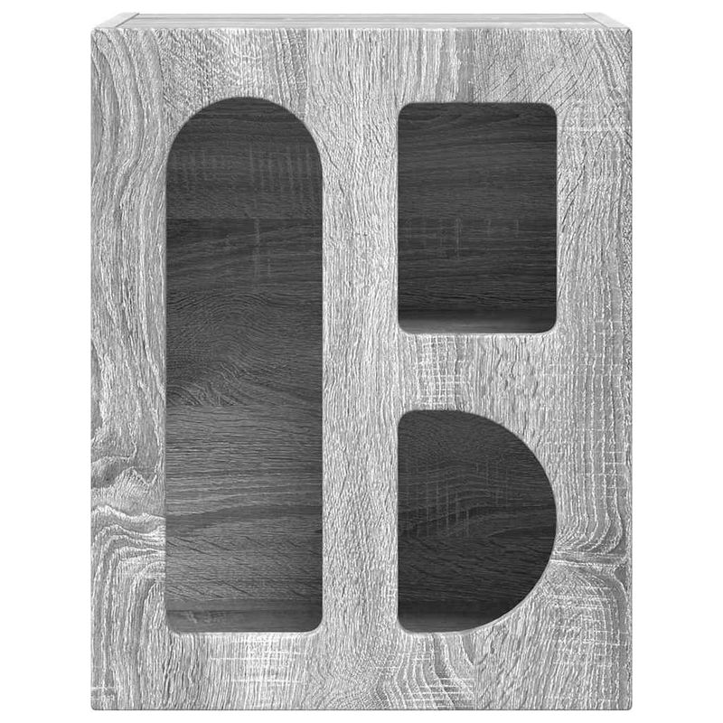 Casa si Gradina - Mobilier - Comode si corpuri - Noptiere - Noptiera Gri Sonoma 40 x 35 x 50 cm Lemn compozit - Infinity.ro