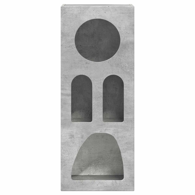 Casa si Gradina - Mobilier - Comode si corpuri - Comode - Bufet Gri din beton 40 x 35 x 100.5 cm Lemn compozit - Infinity.ro