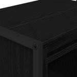 Casa si Gradina - Mobilier - Mobilier baie - Corpuri baie - Dulap de Baie cu usa Stejar Negru 90 x 30 x 60 cm Lemn compozit - Infinity.ro