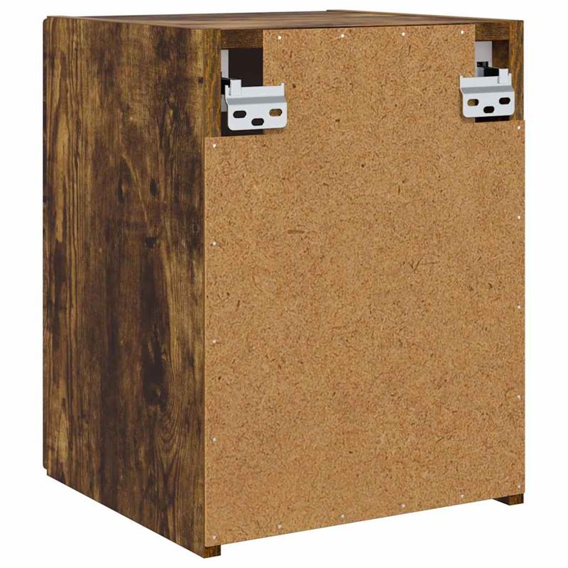 Casa si Gradina - Mobilier - Comode si corpuri - Comode - Dulap TV de perete Stejar fumuriu 30 x 31 x 40 cm Lemn compozit - Infinity.ro