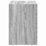 Casa si Gradina - Mobilier - Comode si corpuri - Noptiere - Noptiera Gri Sonoma 40 x 35 x 50 cm Lemn compozit - Infinity.ro