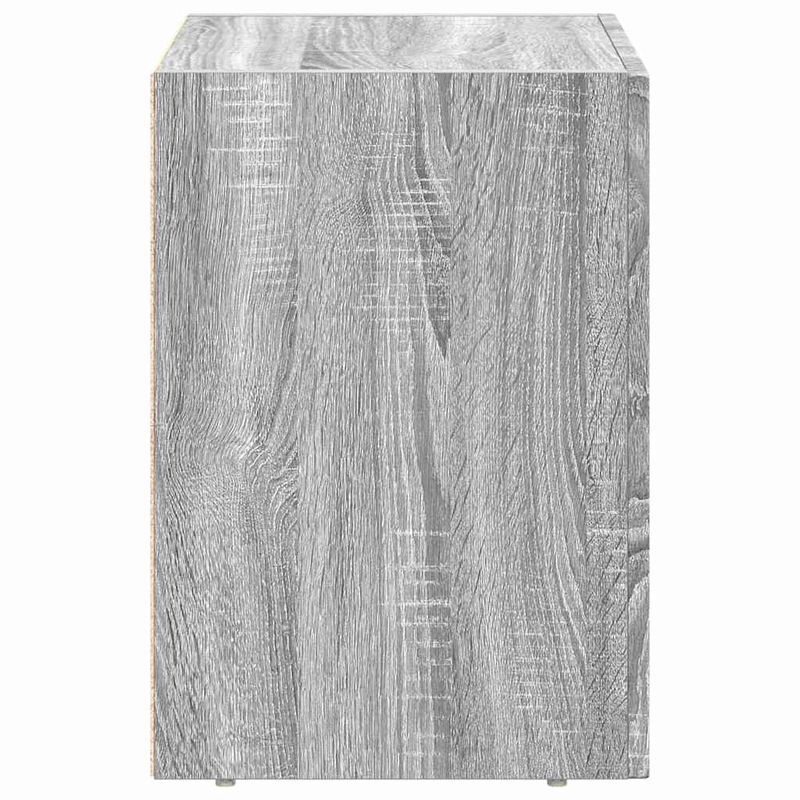 Casa si Gradina - Mobilier - Comode si corpuri - Noptiere - Noptiera Gri Sonoma 40 x 35 x 50 cm Lemn compozit - Infinity.ro