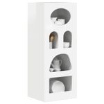 Casa si Gradina - Mobilier - Comode si corpuri - Corpuri bucatarie - Bufet Alb lucios 40 x 35 x 100,5 cm Lemn compozit - Infinity.ro