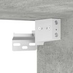 Casa si Gradina - Mobilier - Dulapuri si sifoniere - Dulapuri - Dulap suspendat Gri din beton 59 x 20 x 71.5 cm Lemn compozit - Infinity.ro