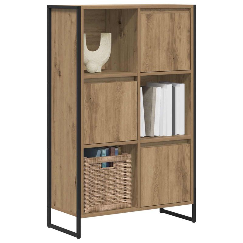 Casa si Gradina - Mobilier - Biblioteci si rafturi - Biblioteci - Dulap pentru carti Stejar artizanal 68 x 30 x 108.5 cm - Infinity.ro