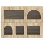 Casa si Gradina - Mobilier - Comode si corpuri - Comode - Bufet Stejar Sonoma 80.5 x 35 x 59 cm Lemn compozit - Infinity.ro