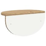 Casa si Gradina - Mobilier - Biblioteci si rafturi - Rafturi - Raft de perete Stejar Artizanal 38 x 19 x 19 cm Lemn compozit - Infinity.ro