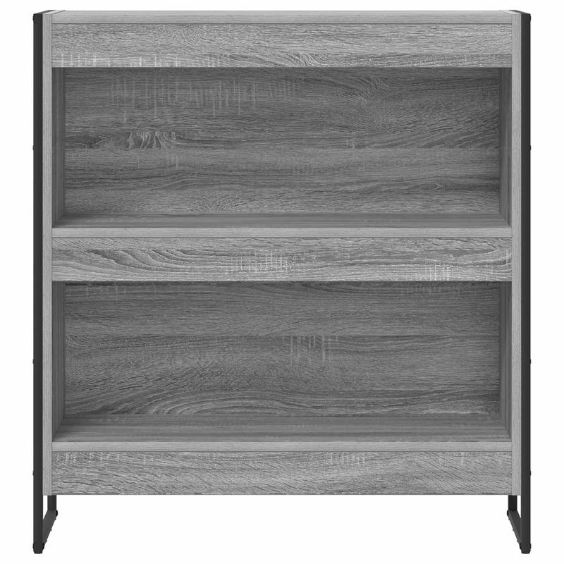 Casa si Gradina - Mobilier - Biblioteci si rafturi - Biblioteci - Dulap pentru carti Gri Sonoma 80 x 30 x 155 cm Lemn compozit - Infinity.ro
