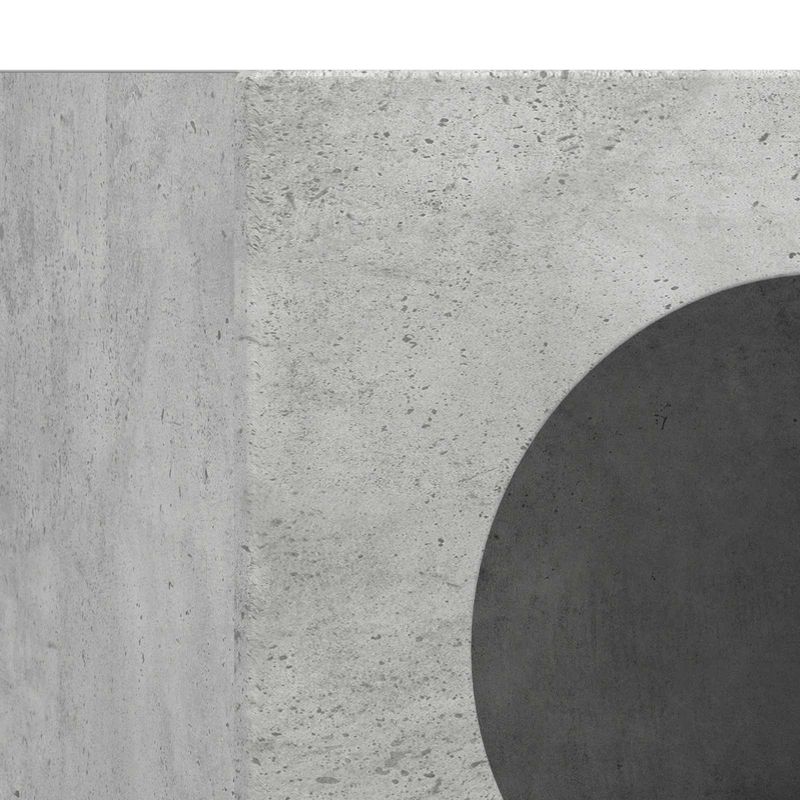 Casa si Gradina - Mobilier - Comode si corpuri - Comode - Bufet Gri din beton 40 x 35 x 100.5 cm Lemn compozit - Infinity.ro