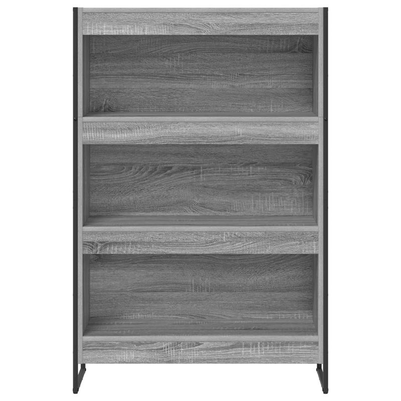 Casa si Gradina - Mobilier - Biblioteci si rafturi - Biblioteci - Dulap pentru carti Gri Sonoma 80 x 30 x 155 cm Lemn compozit - Infinity.ro