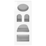 Casa si Gradina - Mobilier - Comode si corpuri - Corpuri bucatarie - Bufet Alb lucios 40 x 35 x 100,5 cm Lemn compozit - Infinity.ro