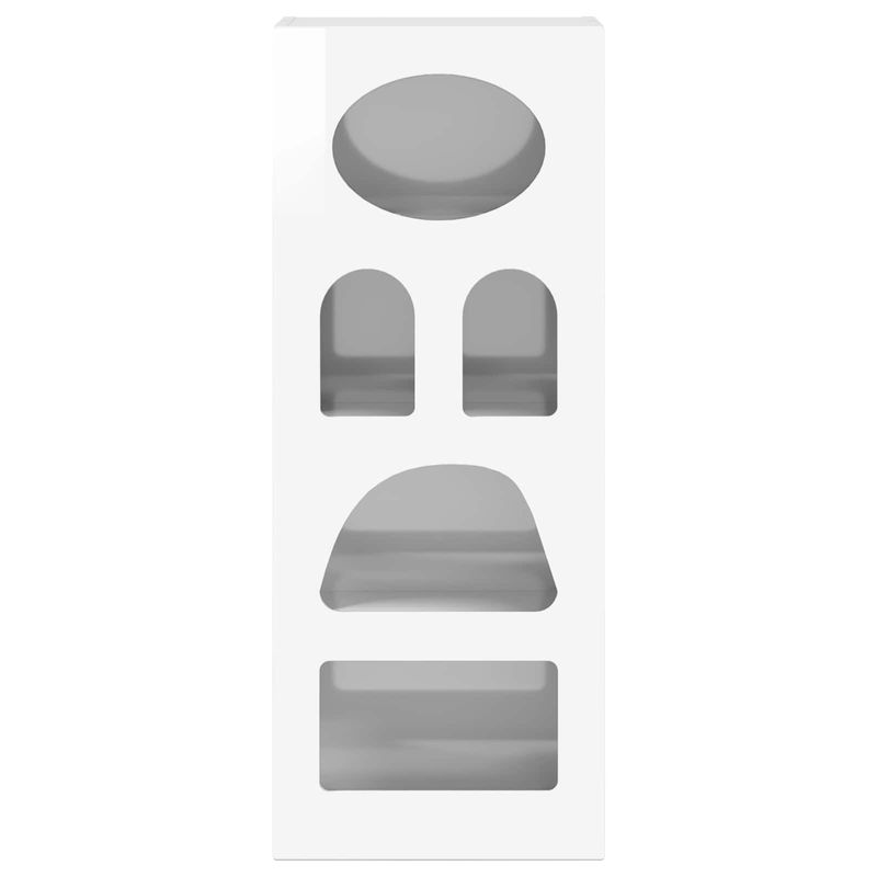 Casa si Gradina - Mobilier - Comode si corpuri - Corpuri bucatarie - Bufet Alb lucios 40 x 35 x 100,5 cm Lemn compozit - Infinity.ro