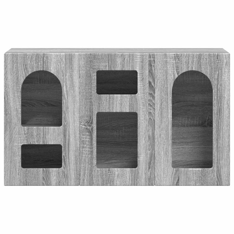 Casa si Gradina - Mobilier - Comode si corpuri - Comode - Bufet Gri Sonoma 100 x 35 x 59 cm Lemn compozit - Infinity.ro