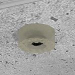 Casa si Gradina - Mobilier - Comode si corpuri - Comode - Bufet Gri din beton 40 x 35 x 100.5 cm Lemn compozit - Infinity.ro