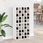 Casa si Gradina - Mobilier - Biblioteci si rafturi - Rafturi - Raft pentru vin 2 pcs Alb 56 x 25 x 56 cm Lemn de pin masiv - Infinity.ro