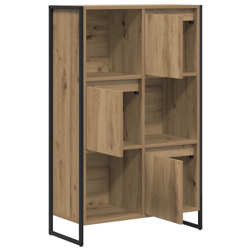 Casa si Gradina - Mobilier - Biblioteci si rafturi - Biblioteci - Dulap pentru carti Stejar artizanal 68 x 30 x 108.5 cm - Infinity.ro
