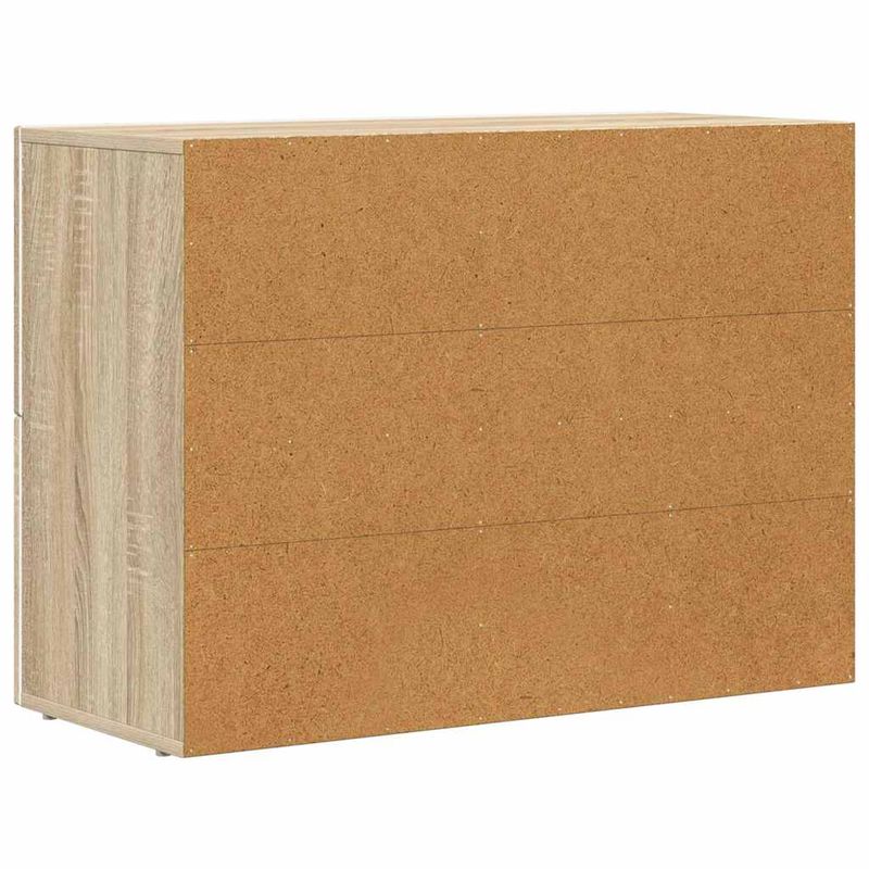 Casa si Gradina - Mobilier - Comode si corpuri - Comode - Bufet Stejar Sonoma 80.5 x 35 x 59 cm Lemn compozit - Infinity.ro