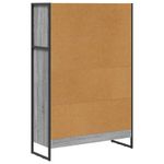 Casa si Gradina - Mobilier - Biblioteci si rafturi - Biblioteci - Dulap pentru carti Gri Sonoma 80 x 30 x 155 cm Lemn compozit - Infinity.ro