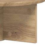 Casa si Gradina - Mobilier - Biblioteci si rafturi - Rafturi - Raft de perete Stejar Artizanal 38 x 19 x 19 cm Lemn compozit - Infinity.ro