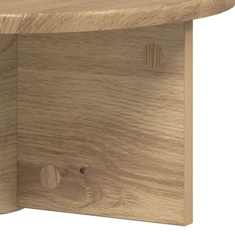 Casa si Gradina - Mobilier - Biblioteci si rafturi - Rafturi - Raft de perete Stejar Artizanal 38 x 19 x 19 cm Lemn compozit - Infinity.ro