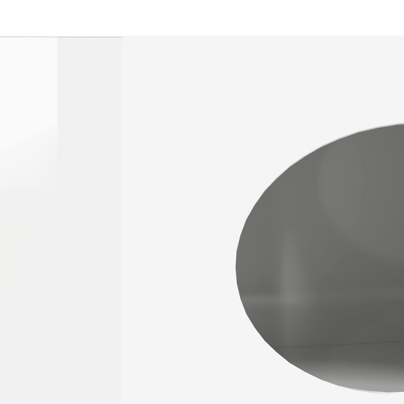 Casa si Gradina - Mobilier - Comode si corpuri - Corpuri bucatarie - Bufet Alb lucios 40 x 35 x 100,5 cm Lemn compozit - Infinity.ro