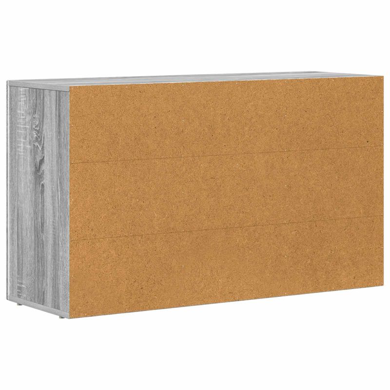 Casa si Gradina - Mobilier - Comode si corpuri - Comode - Bufet Gri Sonoma 100 x 35 x 59 cm Lemn compozit - Infinity.ro