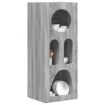 Casa si Gradina - Mobilier - Comode si corpuri - Comode - Bufet Gri Sonoma 40 x 35 x 100.5 cm Lemn compozit - Infinity.ro