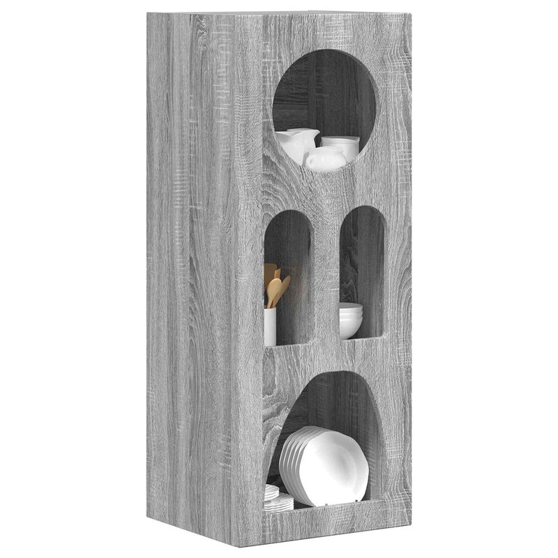 Casa si Gradina - Mobilier - Comode si corpuri - Comode - Bufet Gri Sonoma 40 x 35 x 100.5 cm Lemn compozit - Infinity.ro