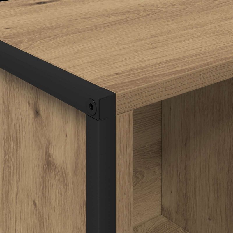 Casa si Gradina - Mobilier - Biblioteci si rafturi - Biblioteci - Dulap pentru carti Stejar artizanal 68 x 30 x 108.5 cm - Infinity.ro