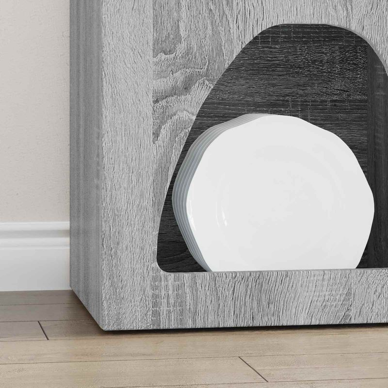 Casa si Gradina - Mobilier - Comode si corpuri - Comode - Bufet Gri Sonoma 40 x 35 x 100.5 cm Lemn compozit - Infinity.ro