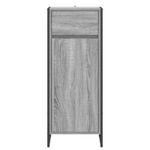 Casa si Gradina - Mobilier - Mobilier baie - Corpuri baie - Dulap de Baie cu usa Gri Sonoma 40 x 30 x 100 cm Lemn compozit - Infinity.ro