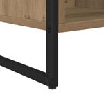 Casa si Gradina - Mobilier - Biblioteci si rafturi - Biblioteci - Dulap pentru carti Stejar artizanal 68 x 30 x 108.5 cm - Infinity.ro