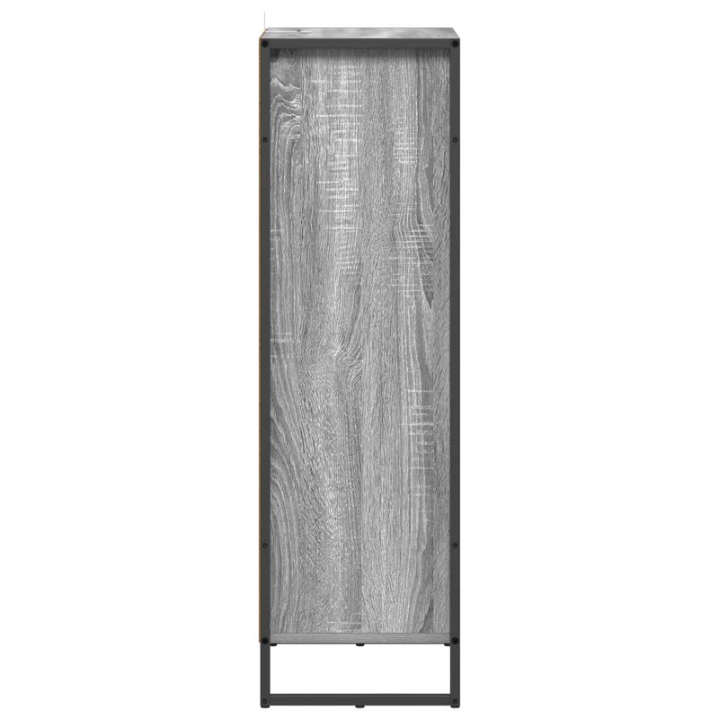 Casa si Gradina - Mobilier - Mobilier baie - Corpuri baie - Dulap de Baie cu usa Gri Sonoma 40 x 30 x 100 cm Lemn compozit - Infinity.ro