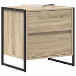 Casa si Gradina - Mobilier - Comode si corpuri - Noptiere - Noptiera cu sertar 2 pcs Sonoma 50 x 39.5 x 50 cm Lemn compozit - Infinity.ro