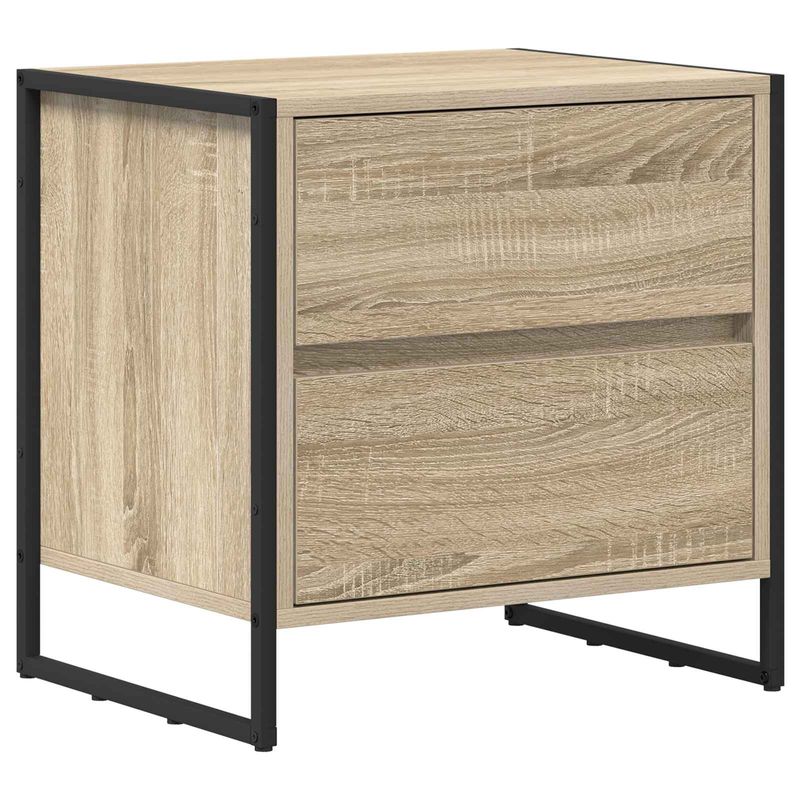 Casa si Gradina - Mobilier - Comode si corpuri - Noptiere - Noptiera cu sertar 2 pcs Sonoma 50 x 39.5 x 50 cm Lemn compozit - Infinity.ro
