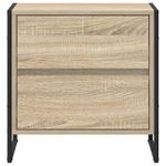 Casa si Gradina - Mobilier - Comode si corpuri - Noptiere - Noptiera cu sertar 2 pcs Sonoma 50 x 39.5 x 50 cm Lemn compozit - Infinity.ro