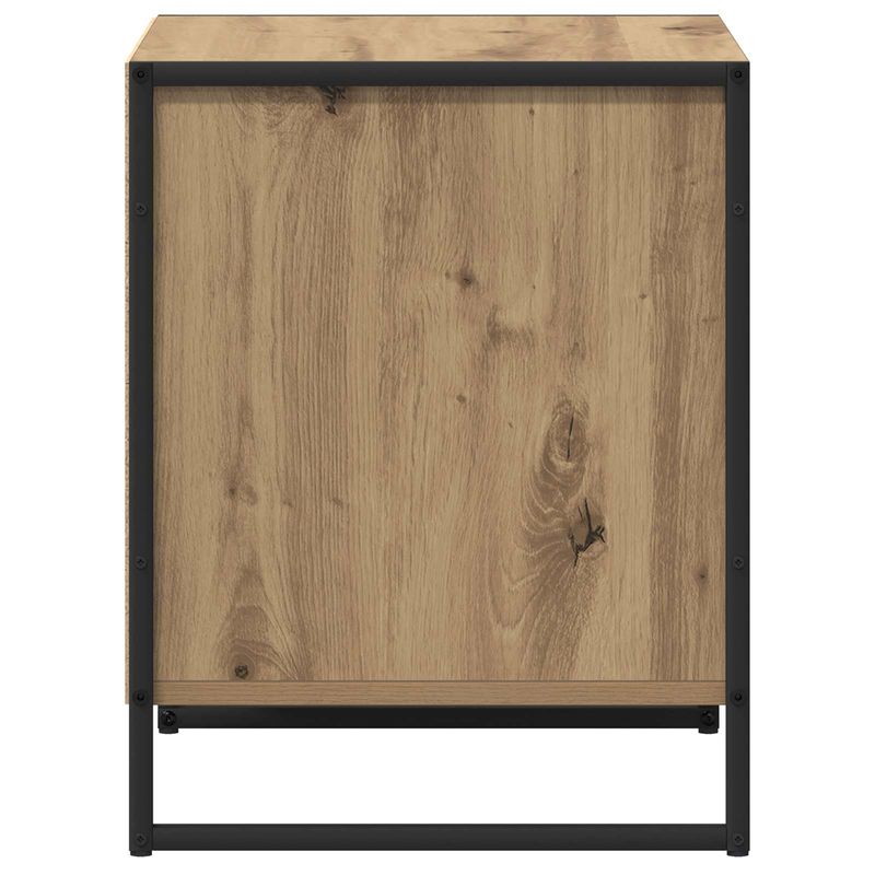 Casa si Gradina - Mobilier - Comode si corpuri - Noptiere - Noptiera Stejar artizanal 50 x 39,5 x 50 cm Lemn compozit - Infinity.ro