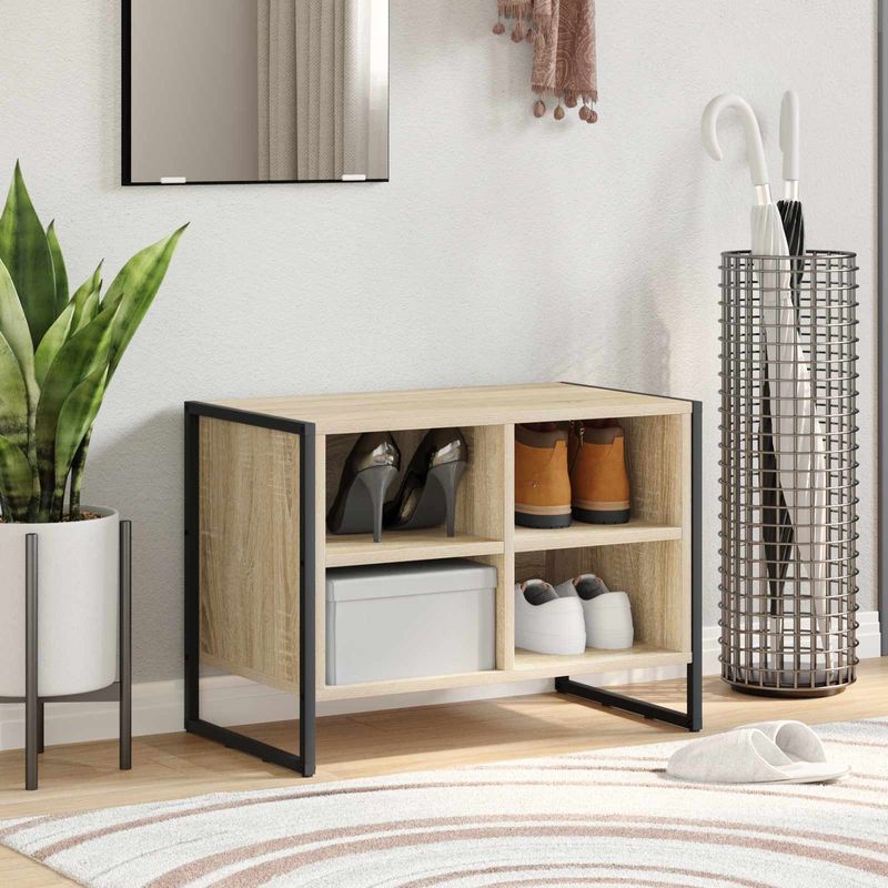 Casa si Gradina - Mobilier - Organizare si depozitare - Organizator incaltaminte - Dulap pentru pantofi Sonoma 60 x 35 x 44 cm Lemn compozit - Infinity.ro