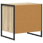 Casa si Gradina - Mobilier - Comode si corpuri - Noptiere - Noptiera cu sertar 2 pcs Sonoma 50 x 39.5 x 50 cm Lemn compozit - Infinity.ro