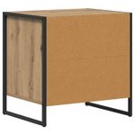 Casa si Gradina - Mobilier - Comode si corpuri - Noptiere - Noptiera Stejar artizanal 50 x 39,5 x 50 cm Lemn compozit - Infinity.ro