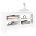 Casa si Gradina - Mobilier - Comode si corpuri - Comode - DulapdecoltpentruTV Alb 102 x 40,5 x 45 cm Lemn compozit - Infinity.ro
