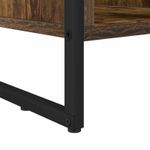 Casa si Gradina - Mobilier - Biblioteci si rafturi - Biblioteci - Dulap pentru carti Stejar fumuriu 99.5 x 30 x 108.5 cm - Infinity.ro