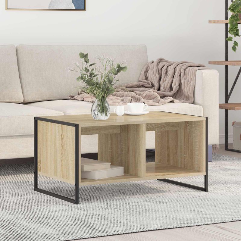 Casa si Gradina - Mobilier - Mese si birouri - Masute de cafea - Masa de cafea Sonoma 80 x 50 x 40 cm Lemn compozit - Infinity.ro