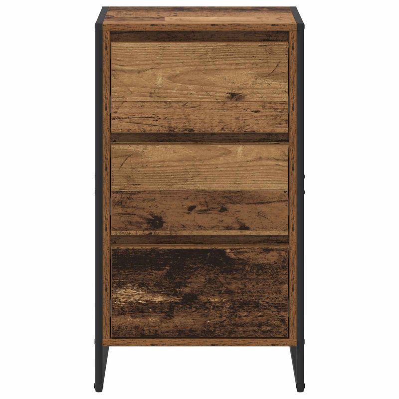Casa si Gradina - Mobilier - Comode si corpuri - Comode - Bufet cu sertar Lemn Vechi 42 x 36 x 75.5 cm Lemn compozit - Infinity.ro