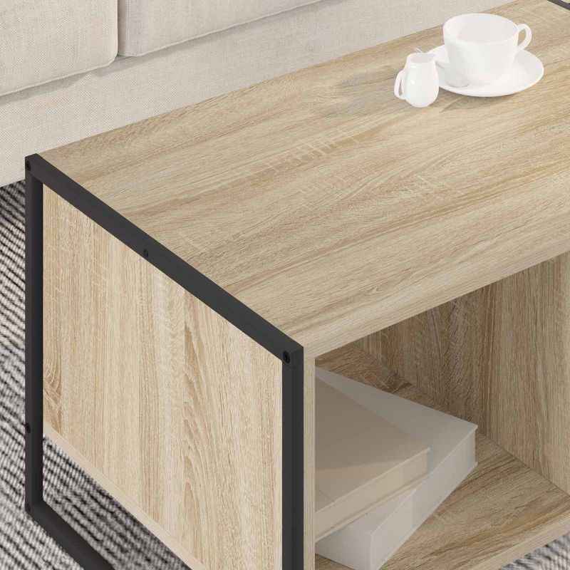 Casa si Gradina - Mobilier - Mese si birouri - Masute de cafea - Masa de cafea Sonoma 80 x 50 x 40 cm Lemn compozit - Infinity.ro