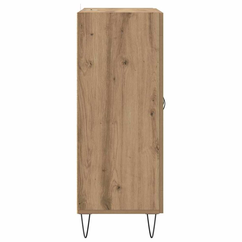 Casa si Gradina - Mobilier - Comode si corpuri - Comode - Bufet Stejar Artizanal 69,5 x 34 x 90 cm Lemn compozit - Infinity.ro