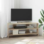 Casa si Gradina - Mobilier - Comode si corpuri - Comode - DulapdecoltpentruTV Stejar Sonoma 102x40,5x45cm Lemn compozit - Infinity.ro