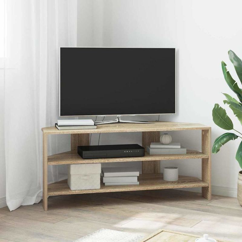 Casa si Gradina - Mobilier - Comode si corpuri - Comode - DulapdecoltpentruTV Stejar Sonoma 102x40,5x45cm Lemn compozit - Infinity.ro